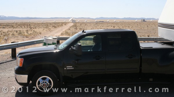 Large Antenna Array In New Mexico The Black Bat at the Large Antenna Array In New Mexico