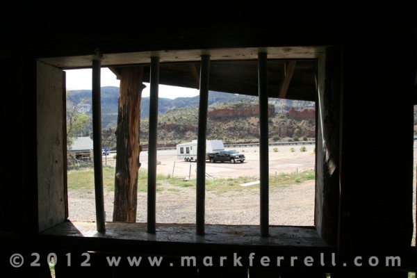 View of the Sierra Dreamer Through the Bars View of the Sierra Dreamer Through the Bars of the old Jail